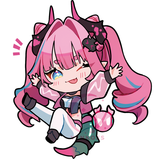 Yvonne Keychain back