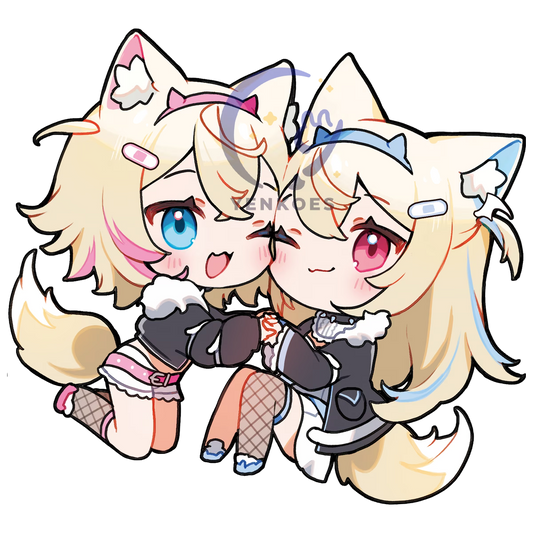 FuwaMoco Sticker