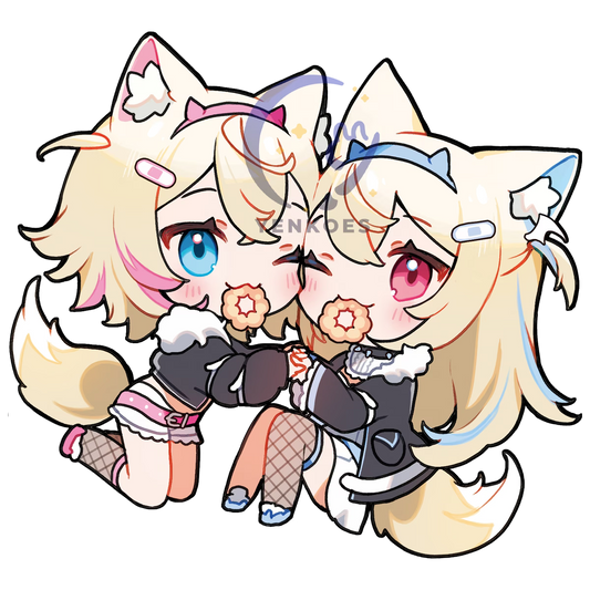 FuwaMoco Keychain