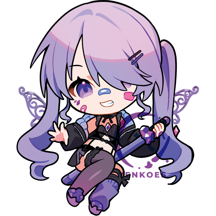 Bijou Keychain back