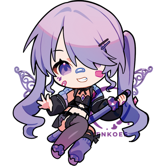 Bijou Keychain back