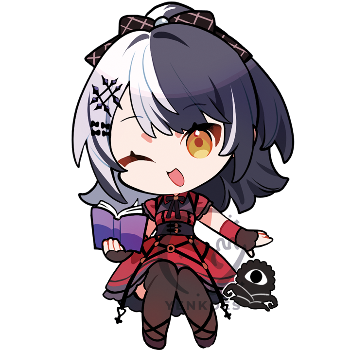 Shiori Keychain back