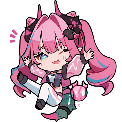 Yvonne Keychain back