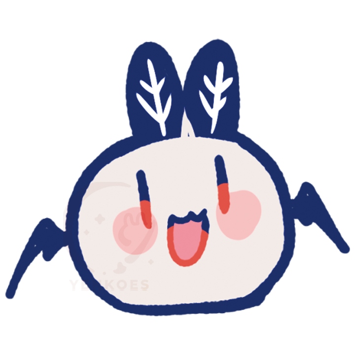 Cute Bunnerd Sticker